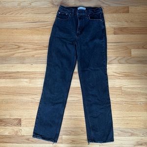 Abercrombie & Fitch 90s Straight Ultra High-rise 26/2 regular